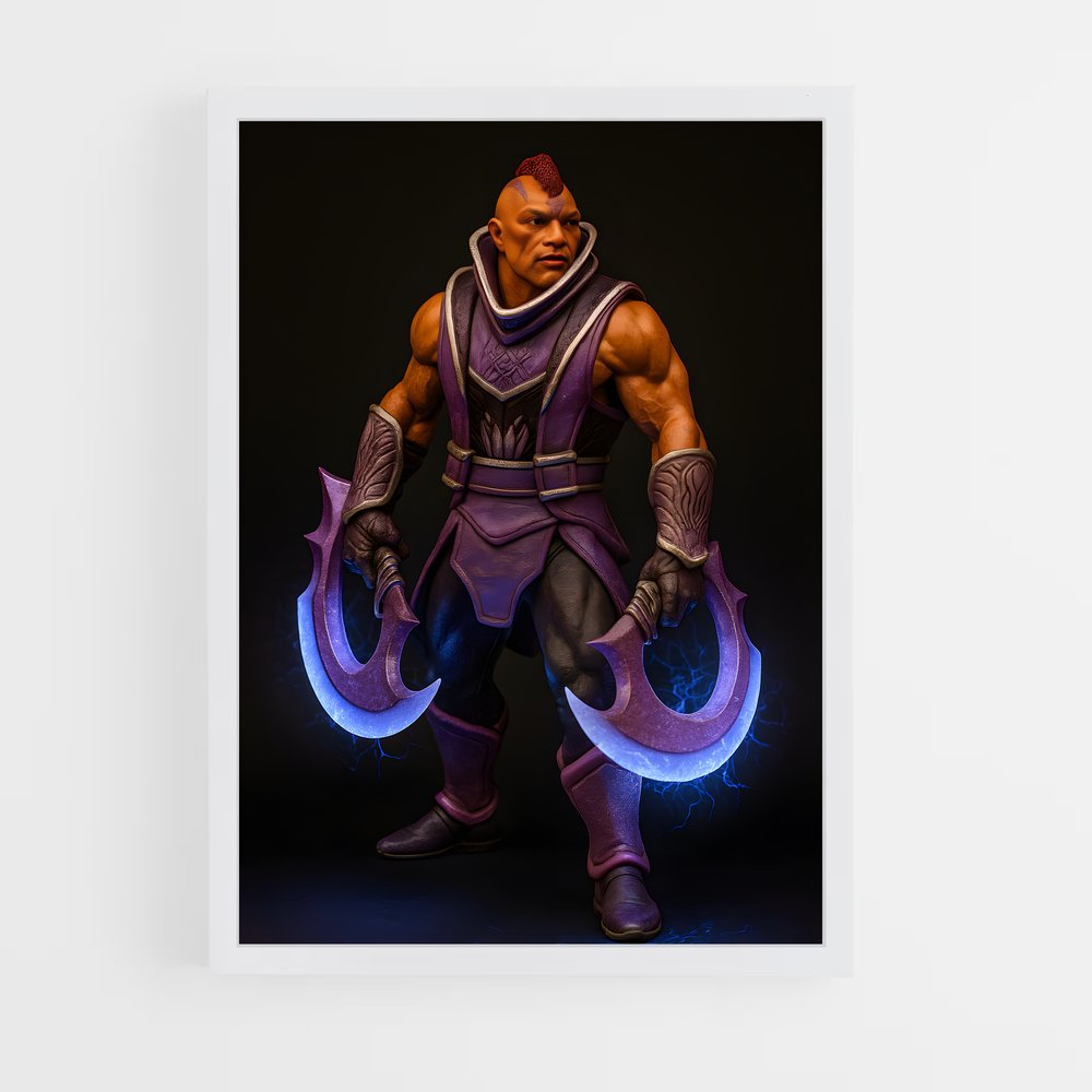 Poster Le Marteau du Destin – affiche Dota (vue 3)